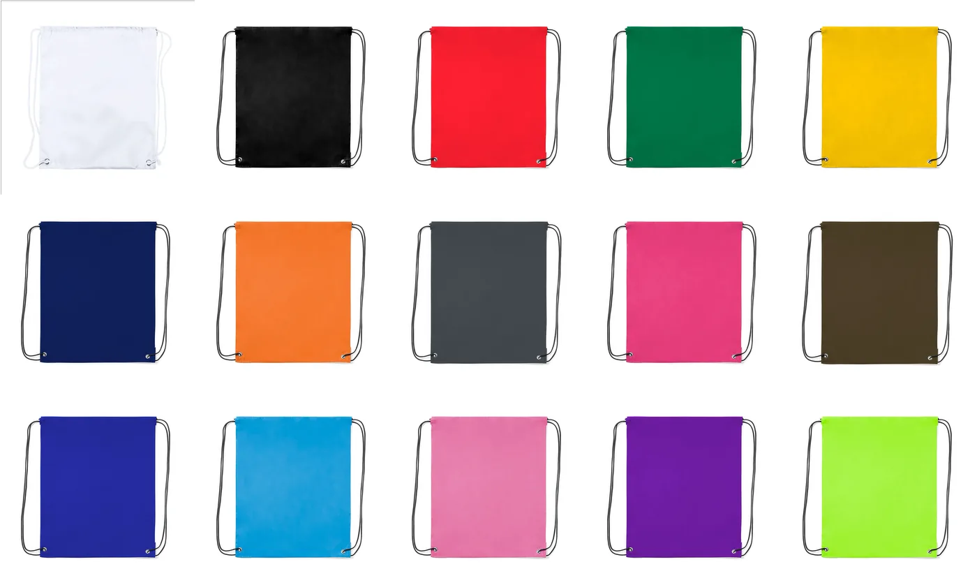 Gama de colores de la mochila de cuerdas