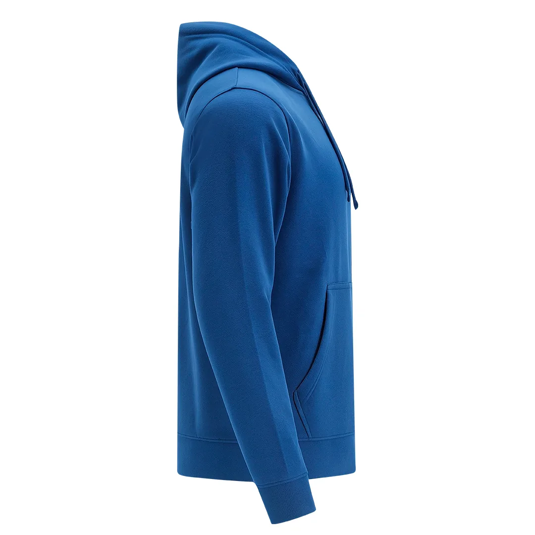 Detalle del bolsillo canguro de la sudadera
