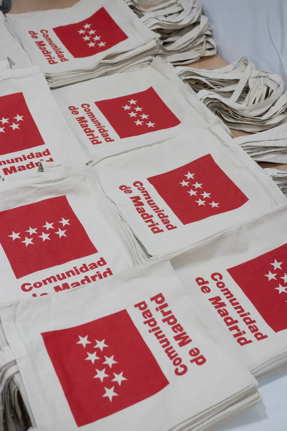 Tote bag premium en uso